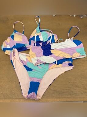 The Bikini Lab abstract bikini set